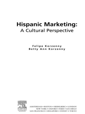 cover image of Hispanic Marketing